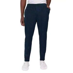 NEW Kirkland Mens L Lounge Pants Moisture-Wicking Blue